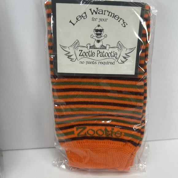 Zootie B. Little Leg Warmers Baby & Toddler Lot of 4 NEW One Size Camo Orange - Picture 10 of 10